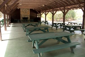 Empty pavilion